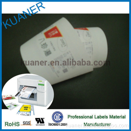 Inkjet paper white PP roll sticker material